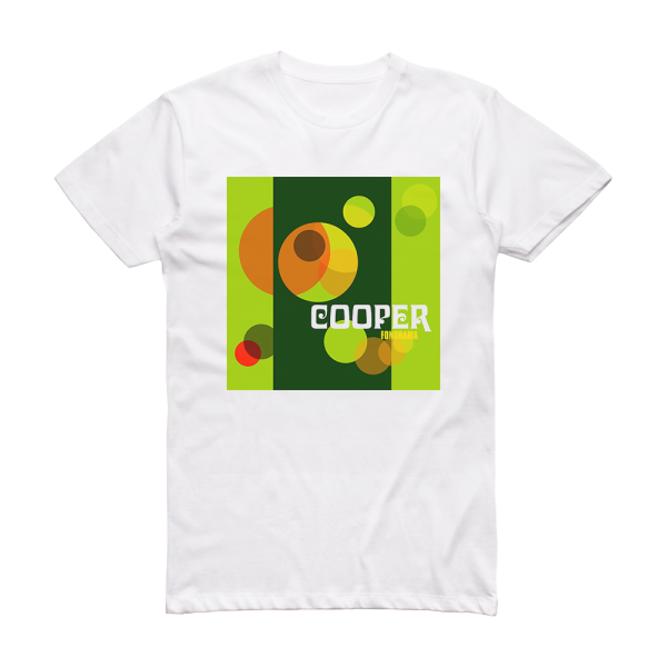 Cooper Fonorama Album Cover T-Shirt White