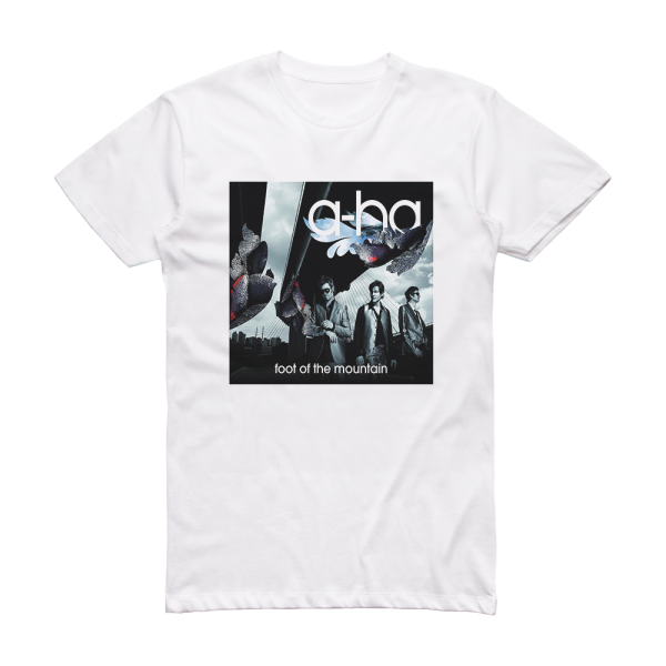 a‐ha Foot Of The Mountain Album Cover T-Shirt White