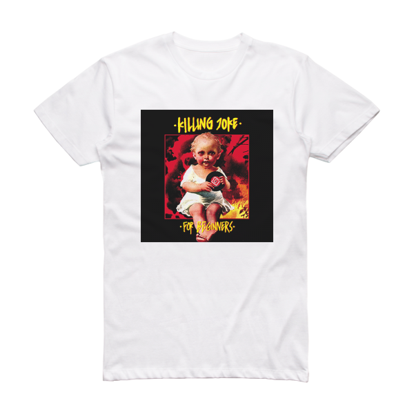 Killing Joke For Beginners Album Cover T-Shirt White