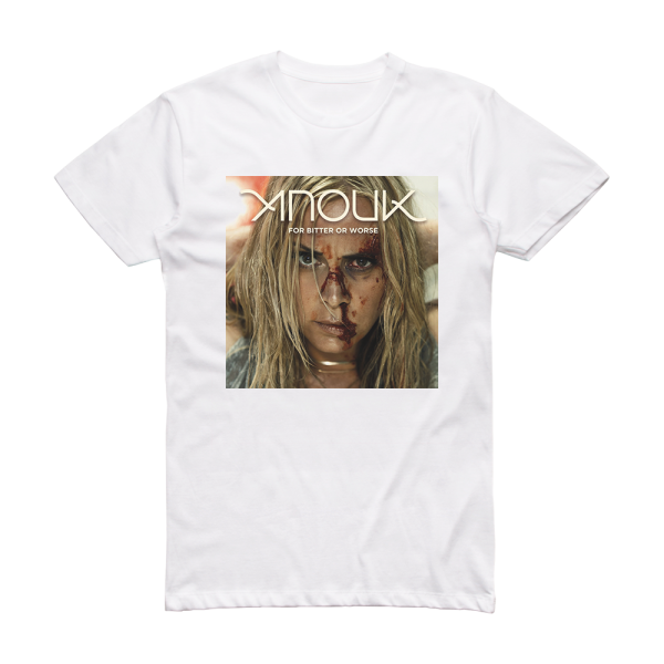 Anouk For Bitter Or Worse Album Cover T-Shirt White