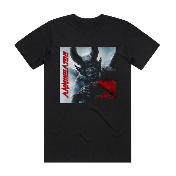 Annihilator For The Demented Album Cover T-Shirt Black