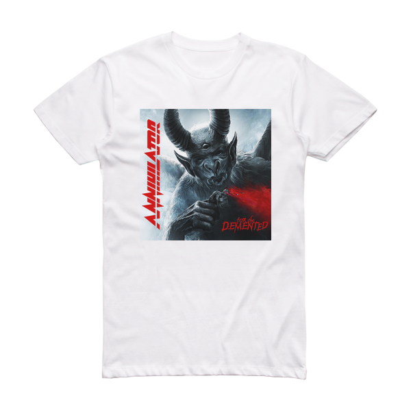 Annihilator For The Demented Album Cover T-Shirt White