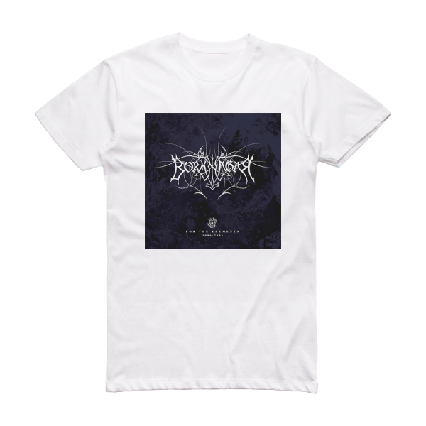 Borknagar For The Elements 1996 2006 Album Cover T-Shirt White