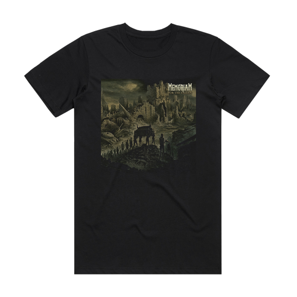 Memoriam For The Fallen Album Cover T-Shirt Black