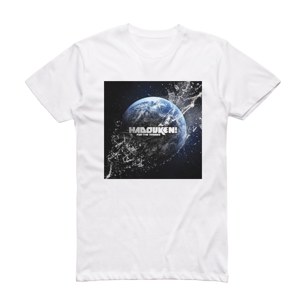 Hadouken For The Masses Album Cover T-Shirt White