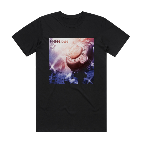Fireflight For Those Who Wait Album Cover T-Shirt Black