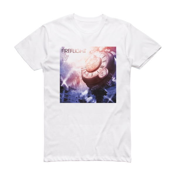Fireflight For Those Who Wait Album Cover T-Shirt White