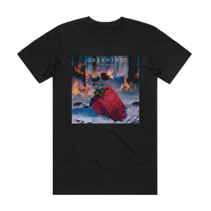 Greywind Forest Ablaze Album Cover T-Shirt Black
