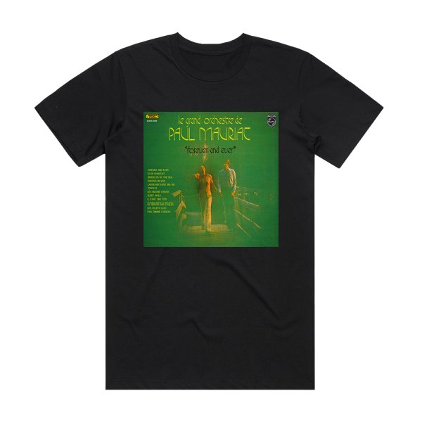 Paul Mauriat Forever And Ever Album Cover T-Shirt Black