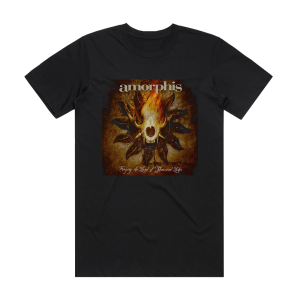 Amorphis Forging The Land Of Thousand Lakes Album Cover T-Shirt Black