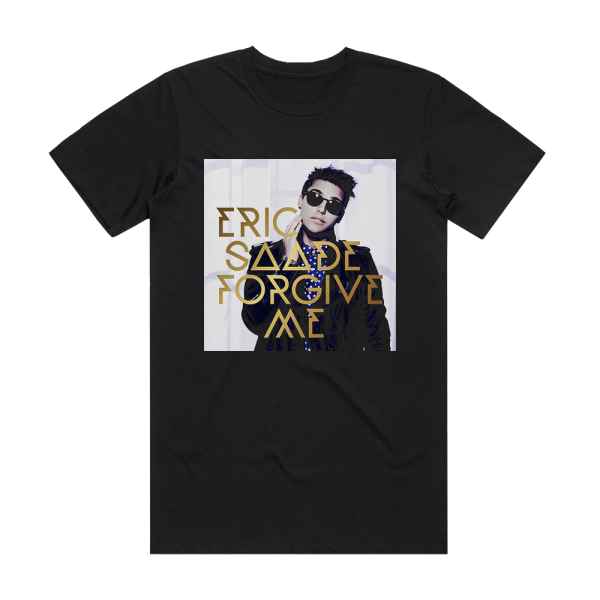 Eric Saade Forgive Me Album Cover T-Shirt Black