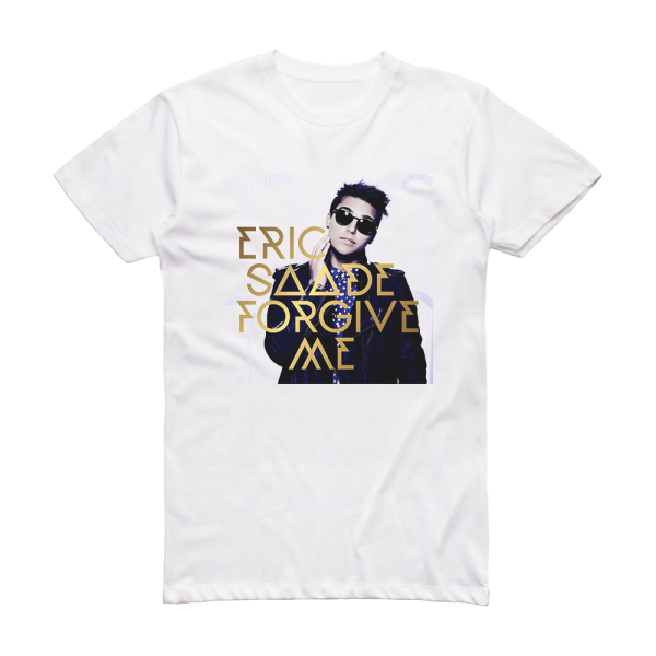 Eric Saade Forgive Me Album Cover T-Shirt White