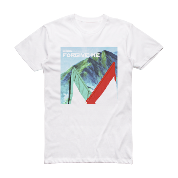 Austra Forgive Me Album Cover T-Shirt White