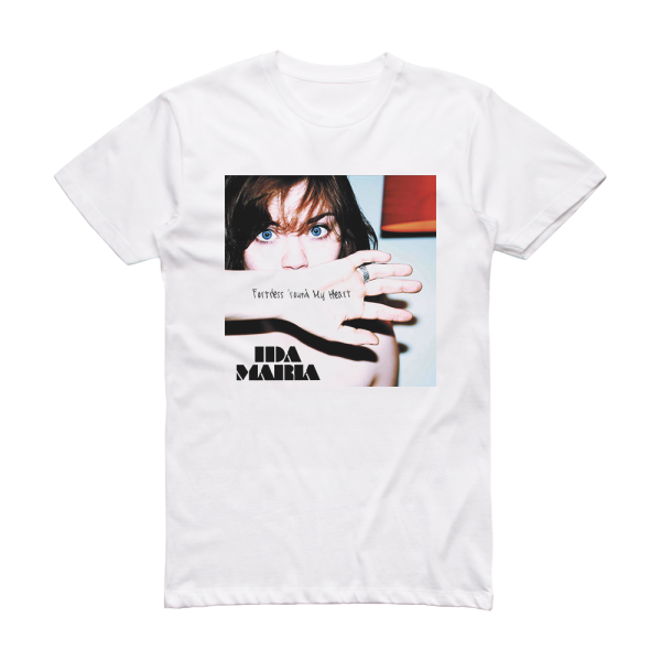 Ida Maria Fortress Round My Heart Album Cover T-Shirt White
