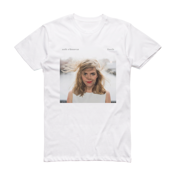 Aoife O’Donovan Fossils Album Cover T-Shirt White