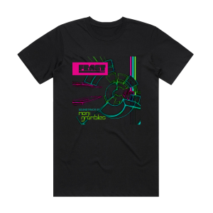 Mogi Grumbles Fract Osc Soundtrack Album Cover T-Shirt Black