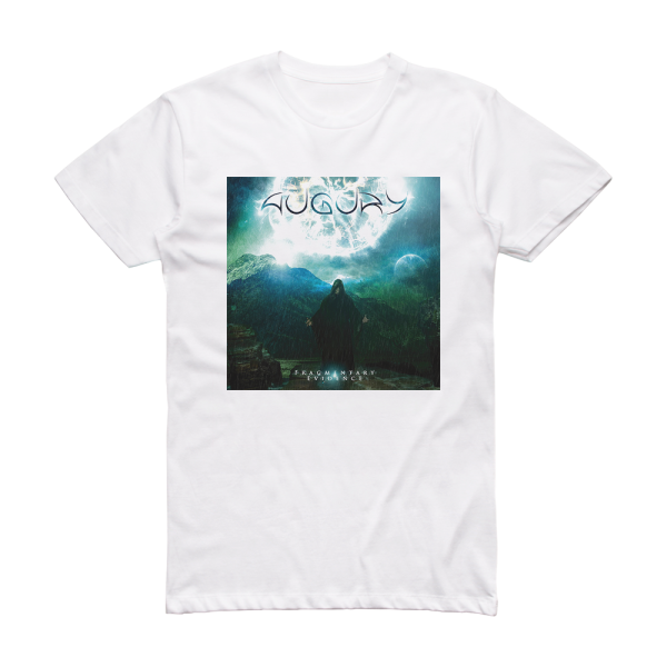 Augury Fragmentary Evidence Album Cover T-Shirt White