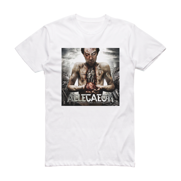 Allegaeon Fragments Of Form And Function Album Cover T-Shirt White