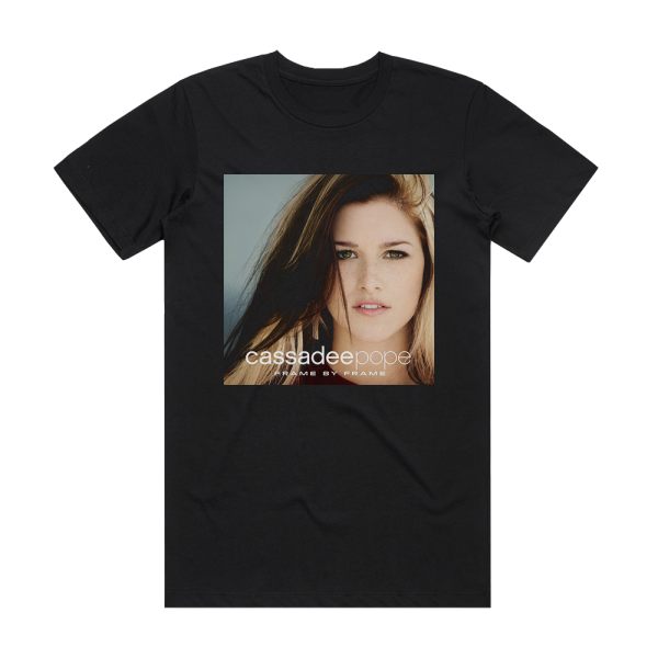 Cassadee Pope Frame By Frame Album Cover T-Shirt Black