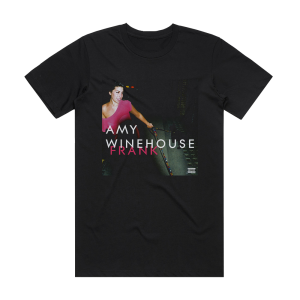Amy Winehouse Frank 1 Album Cover T-Shirt Black