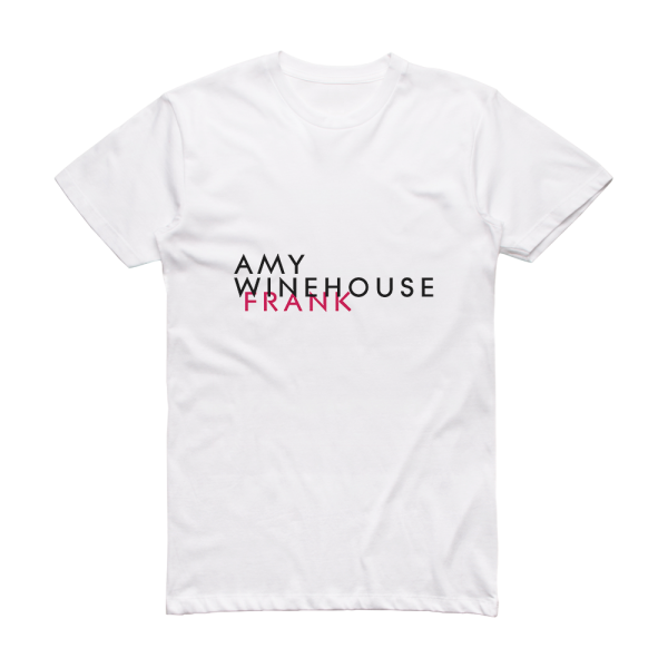 Amy Winehouse Frank 2 Album Cover T-Shirt White