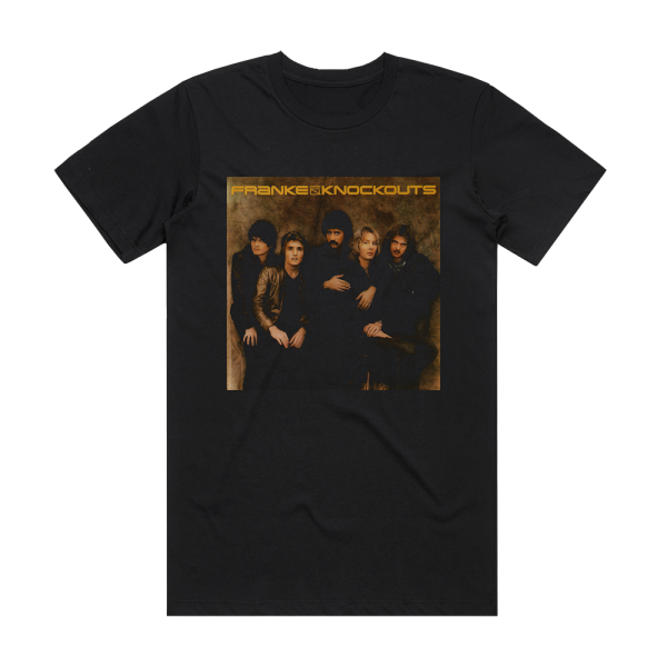 Franke & The Knockouts Franke The Knockouts Album Cover T-Shirt Black
