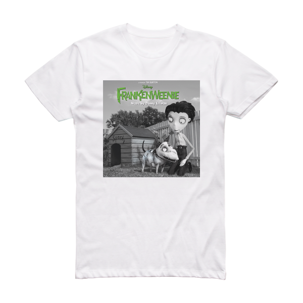 Danny Elfman Frankenweenie Album Cover T-Shirt White