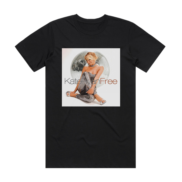 Kate Ryan Free Album Cover T-Shirt Black