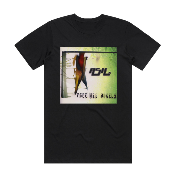 Ash Free All Angels Album Cover T-Shirt Black