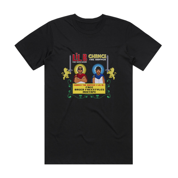 Lil B Free Based Freestyles Mixtape Album Cover T-Shirt Black