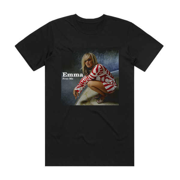 Emma Bunton Free Me 2 Album Cover T-Shirt Black