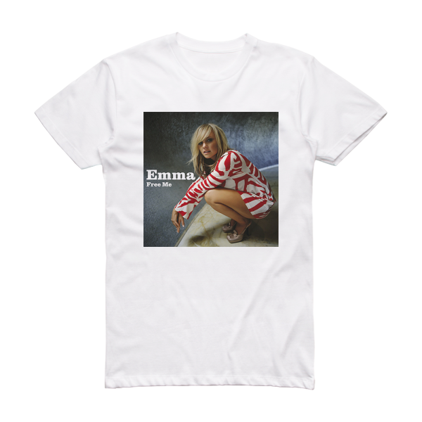 Emma Bunton Free Me 2 Album Cover T-Shirt White