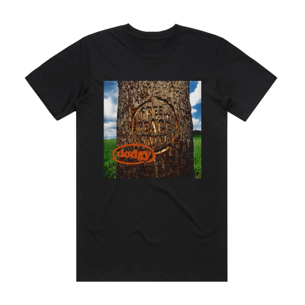 Dodgy Free Peace Sweet Album Cover T-Shirt Black