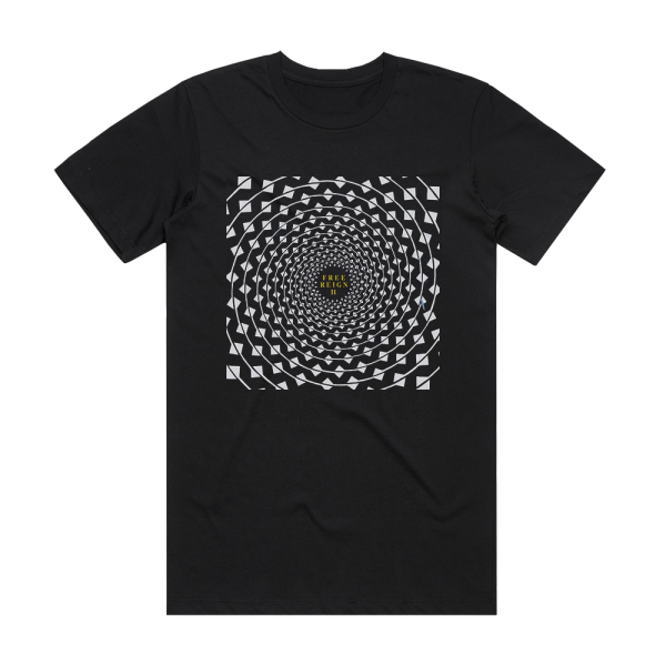 Clinic Free Reign Ii Album Cover T-Shirt Black