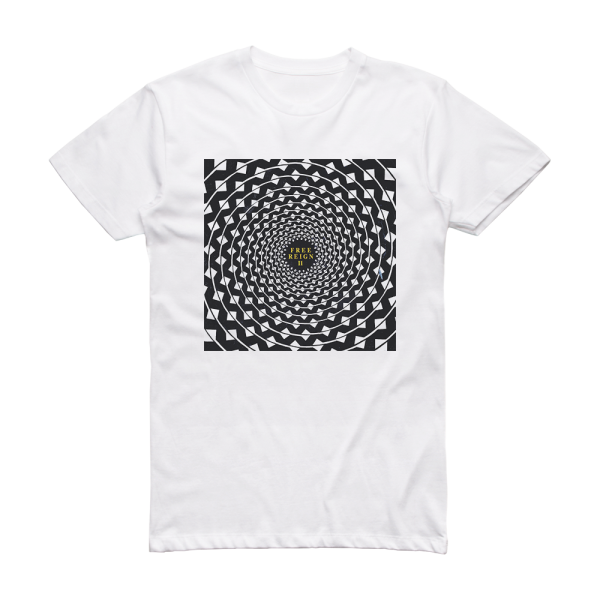 Clinic Free Reign Ii Album Cover T-Shirt White