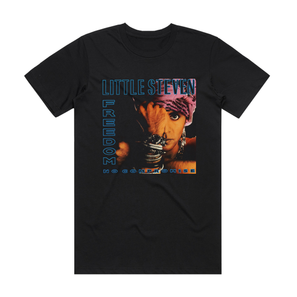 Little Steven Freedom No Compromise Album Cover T-Shirt Black