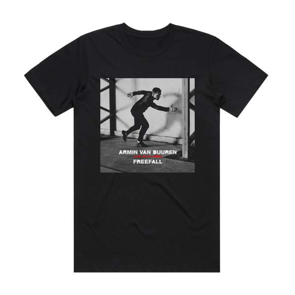 Armin van Buuren Freefall Album Cover T-Shirt Black