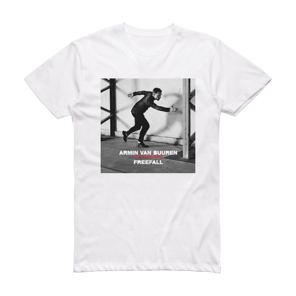 Armin van Buuren Freefall Album Cover T-Shirt White