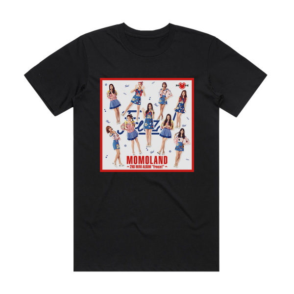 MOMOLAND Freeze Album Cover T-Shirt Black