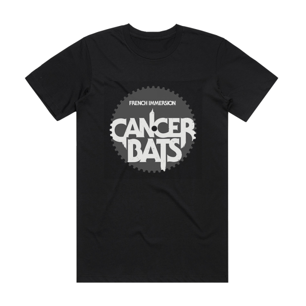 Cancer Bats French Immersion Album Cover T-Shirt Black