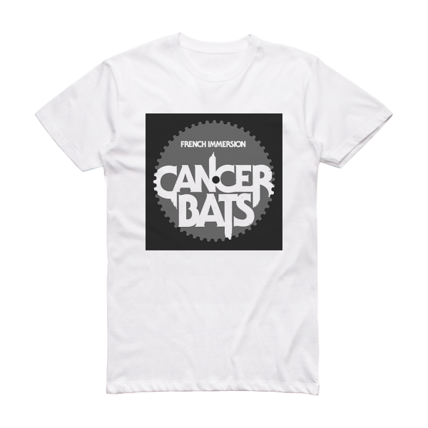 Cancer Bats French Immersion Album Cover T-Shirt White