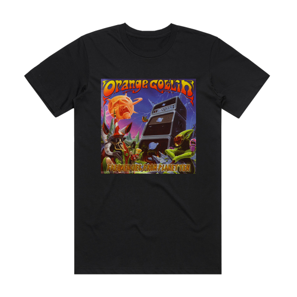 Orange Goblin Frequencies From Planet Ten 1 Album Cover T-Shirt Black