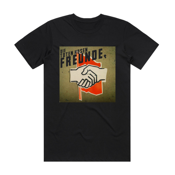 Die Toten Hosen Freunde Album Cover T-Shirt Black