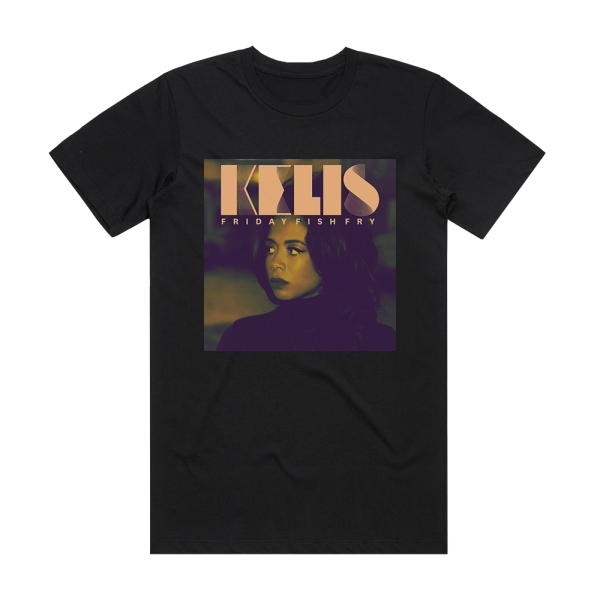 Kelis Friday Fish Fry Album Cover T-Shirt Black