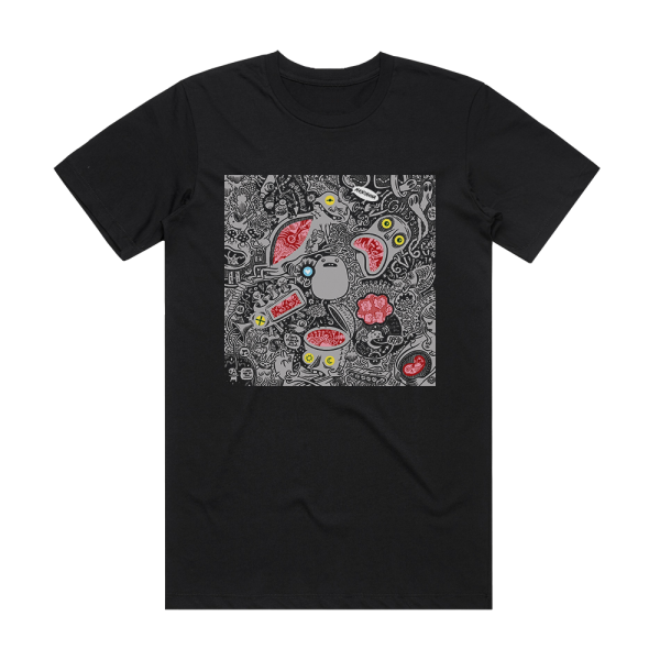 Menomena Friend And Foe Album Cover T-Shirt Black – ALBUM COVER T-SHIRTS