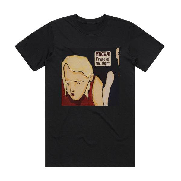Mogwai Friend Of The Night Album Cover T-Shirt Black