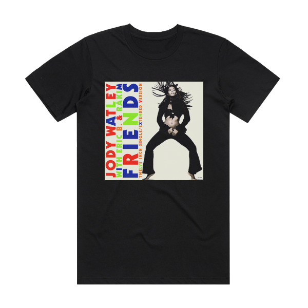 Jody Watley Friends Album Cover T-Shirt Black