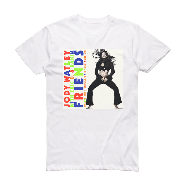 Jody Watley Friends Album Cover T-Shirt White