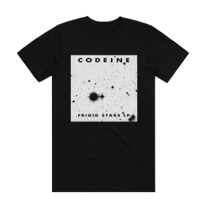Codeine Frigid Stars Album Cover T-Shirt Black