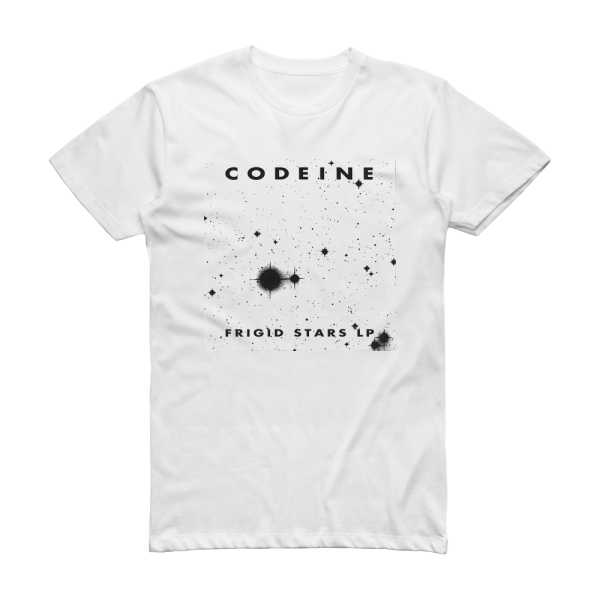 Codeine Frigid Stars Album Cover T-Shirt White